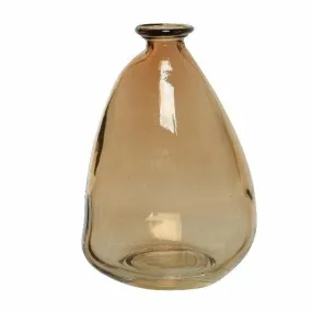 Small Bulbous Glass Vase