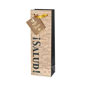 Spain Wine Map Single-Bottle Bag by Cakewalk