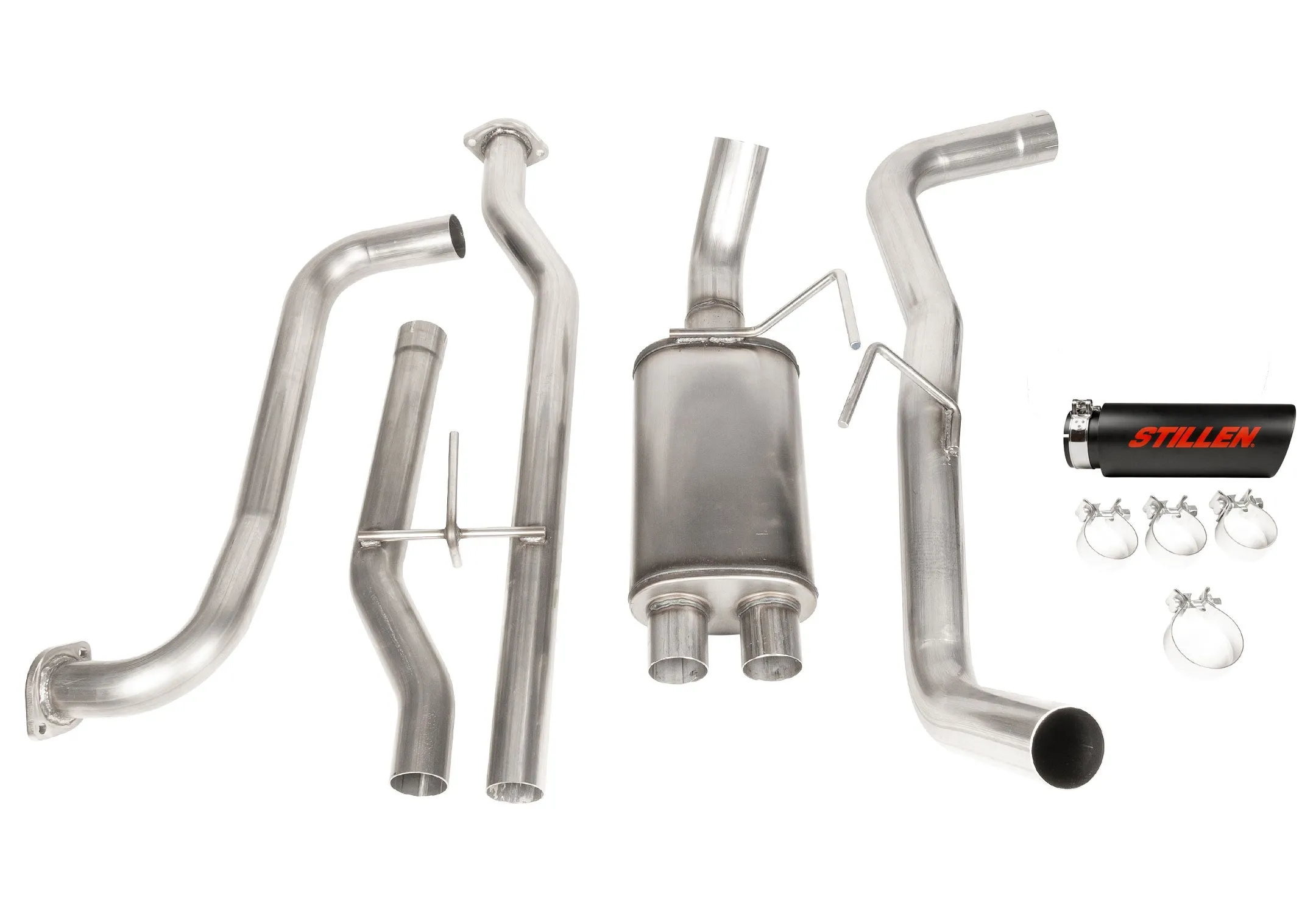 STILLEN 2022-2024 Nissan Frontier / Cat-Back Exhaust System w/ Black Tip #509461