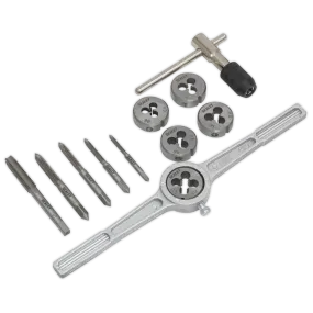 Tap & Die Set 12pc - Metric