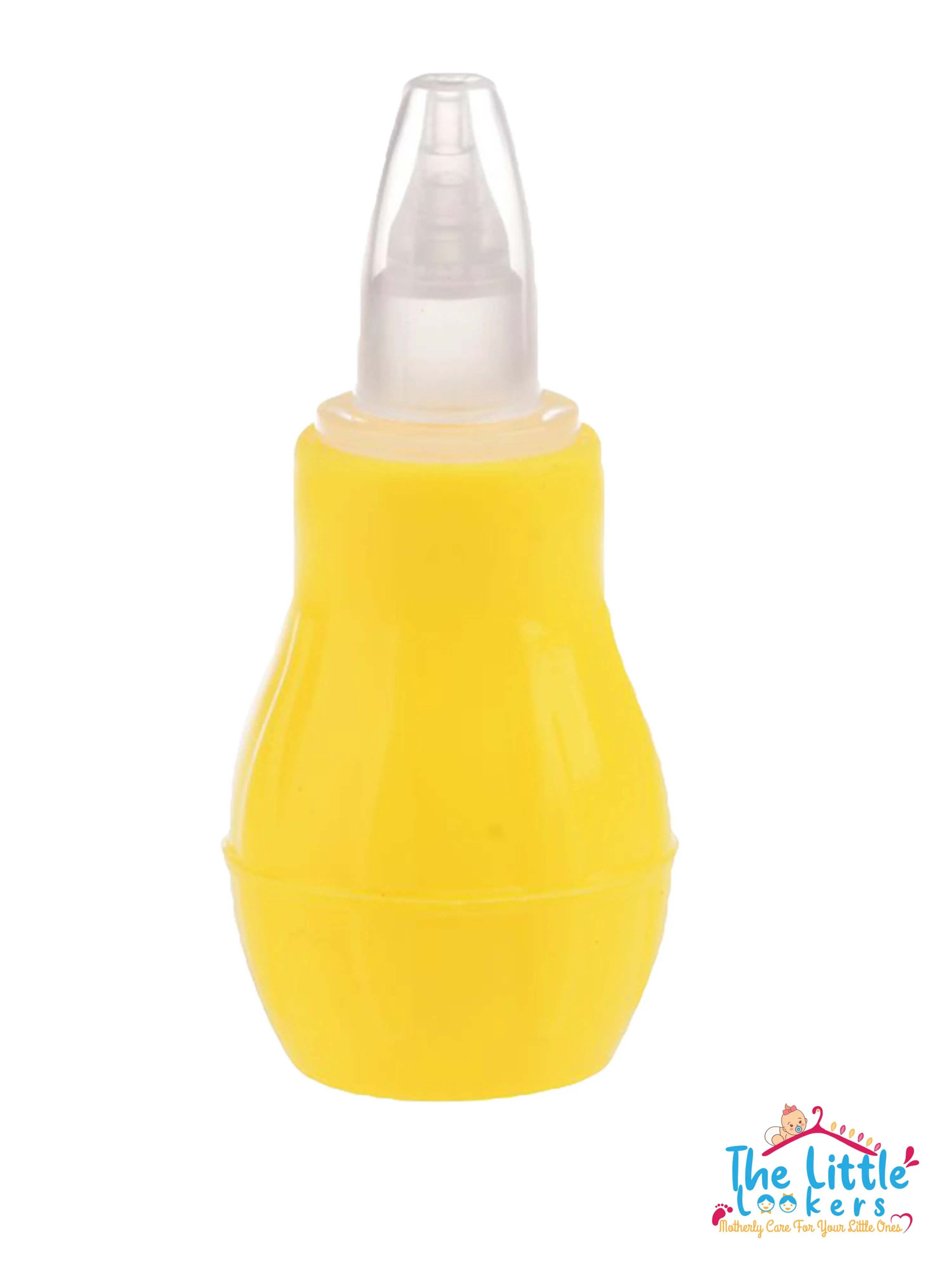 THE LITTLE LOOKERS Baby Nose Cleaner/Nasal Vacuum Sucker Mucus Snot Aspirator for Babies (Yellow, Pack of 1)