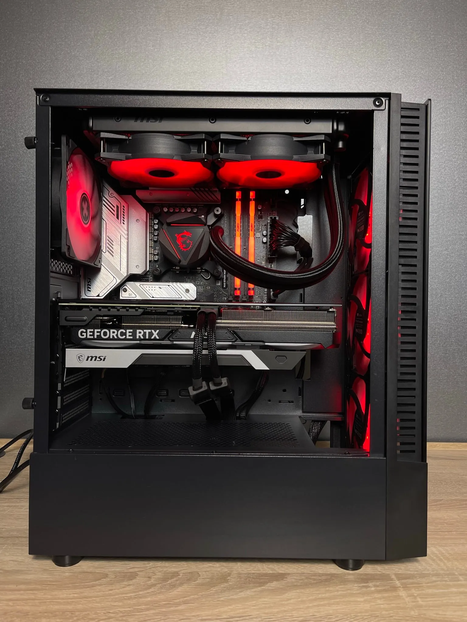 Thermaltake PC Case View 200 TG ARGB Mid Tower Chassis