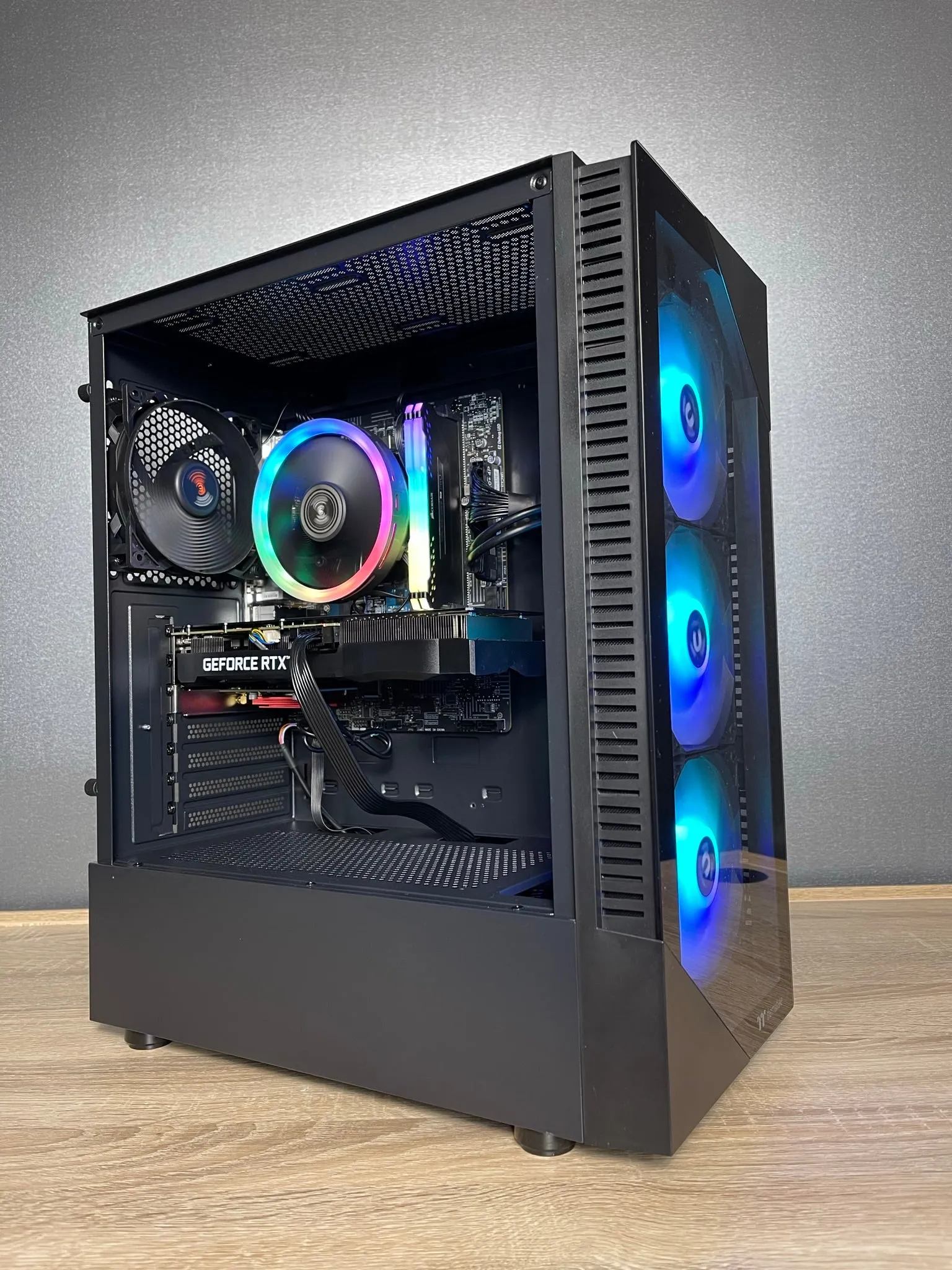 Thermaltake PC Case View 200 TG ARGB Mid Tower Chassis