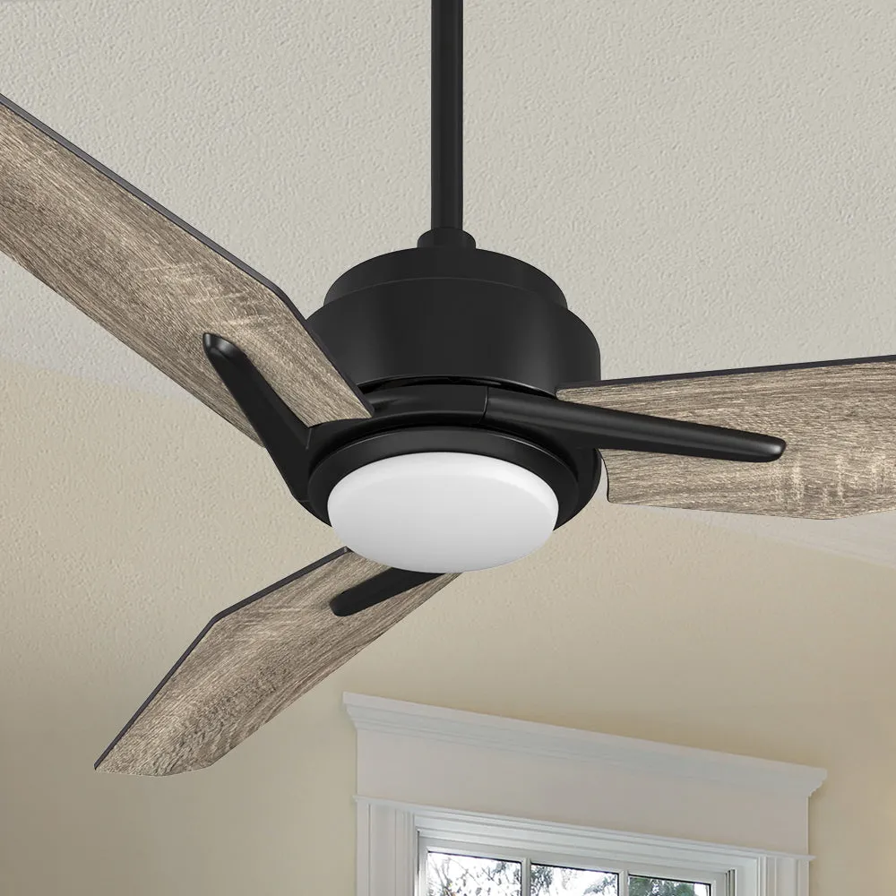 Tilbury Smart Outdoor Ceiling Fan with Dimmable LED Light Remote 48"