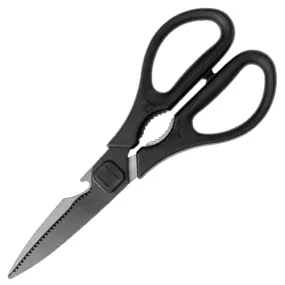 Traeger BBQ Shears Titanium Coated Stainless Steel Blades Black Non Slip BAC535