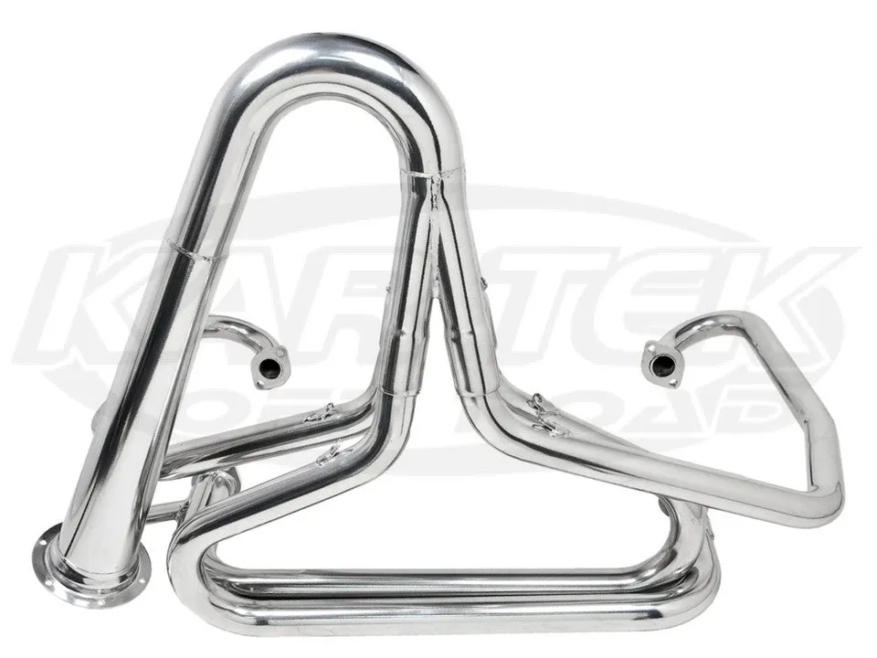 VW Race Headers 1-1/2", Jet Coated