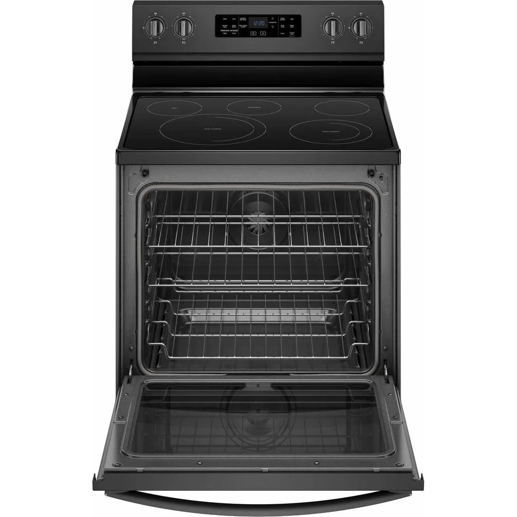 Whirlpool 30-inch Freestanding Electric Range with Frozen Bake™ Technology YWFE775H0HB