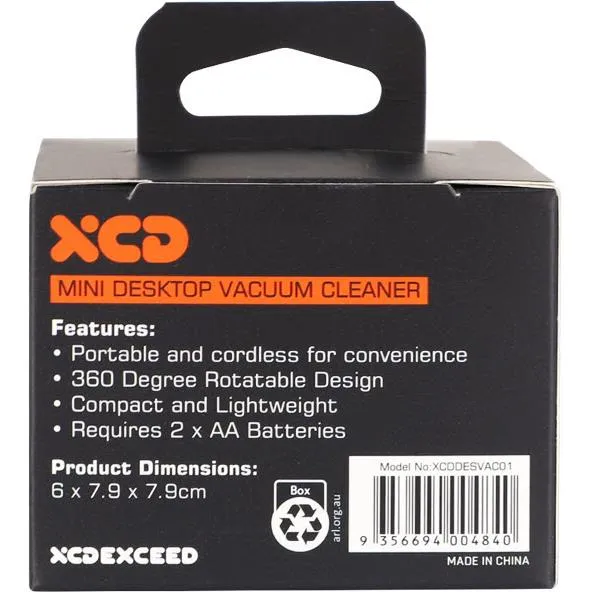 XCD Mini Desktop Vacuum Cleaner